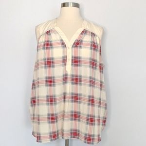 Modcloth Fervour sleeveless blouse